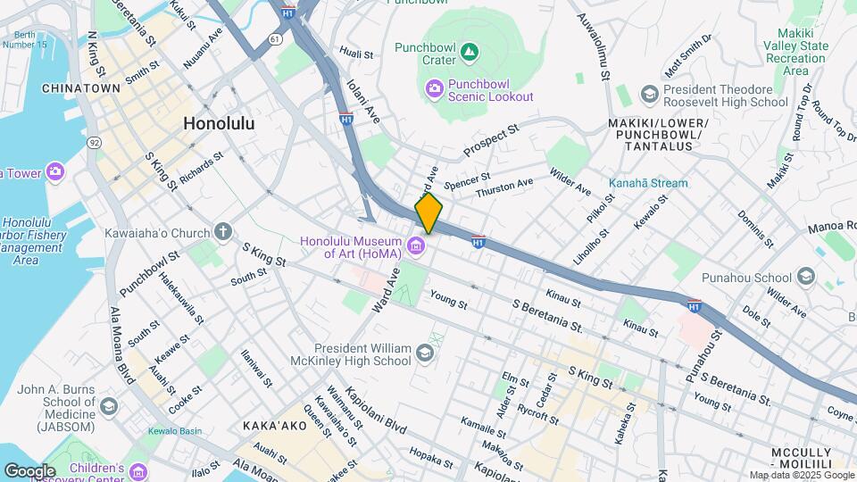 932 Kinau St Mapa y Detalles de la Ubicación