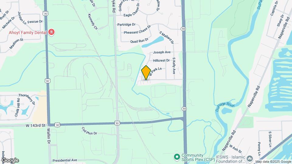 24205 W Hazelcrest Dr Map and Location Details