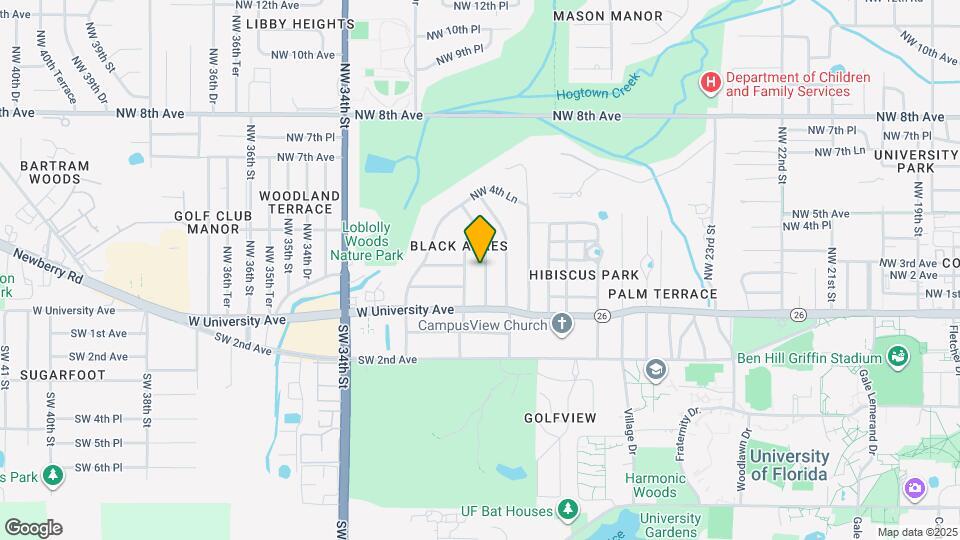 122 NW 29th St Map and Location Details