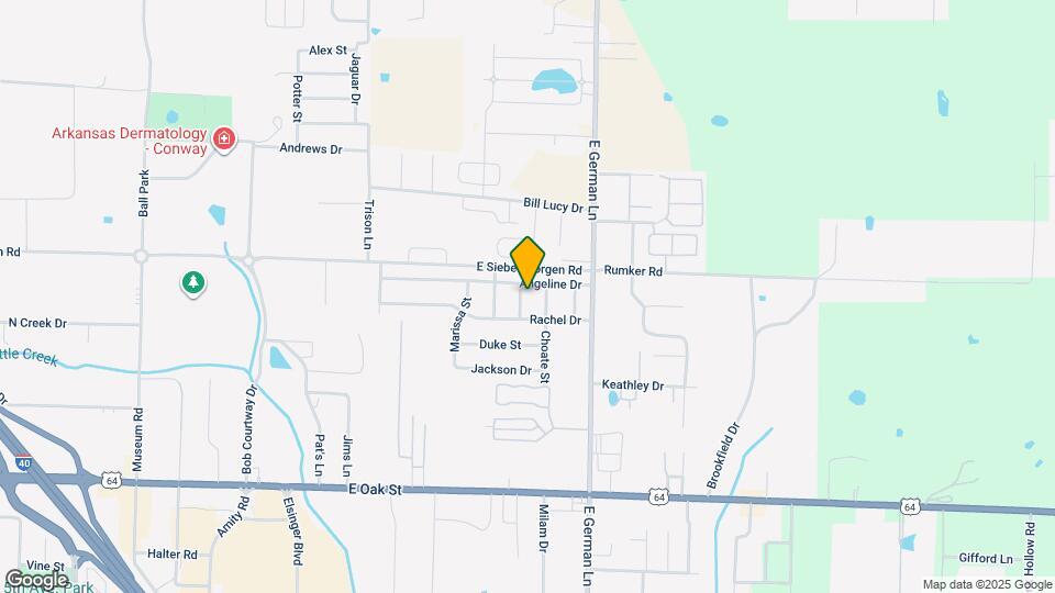 1430 Ola St Map and Location Details