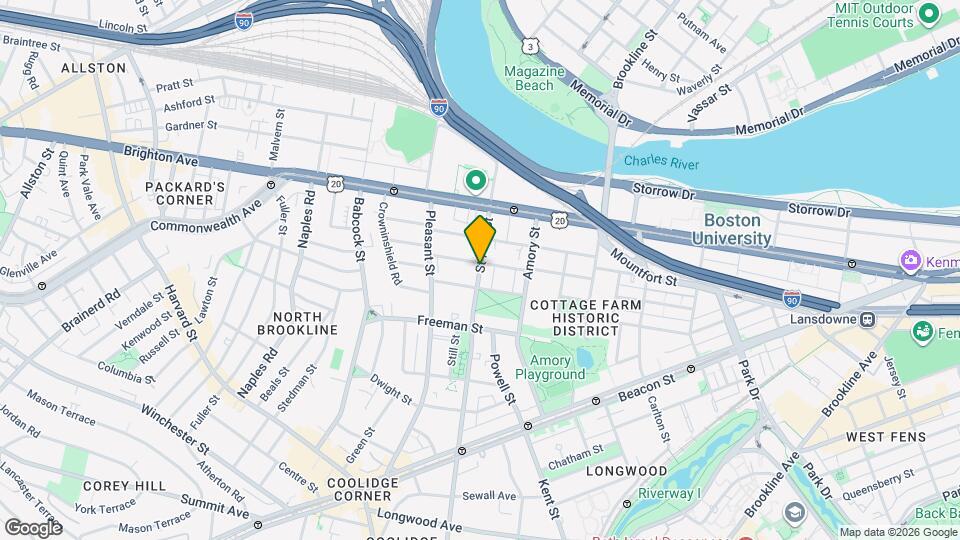 329 St Paul St Map and Location Details