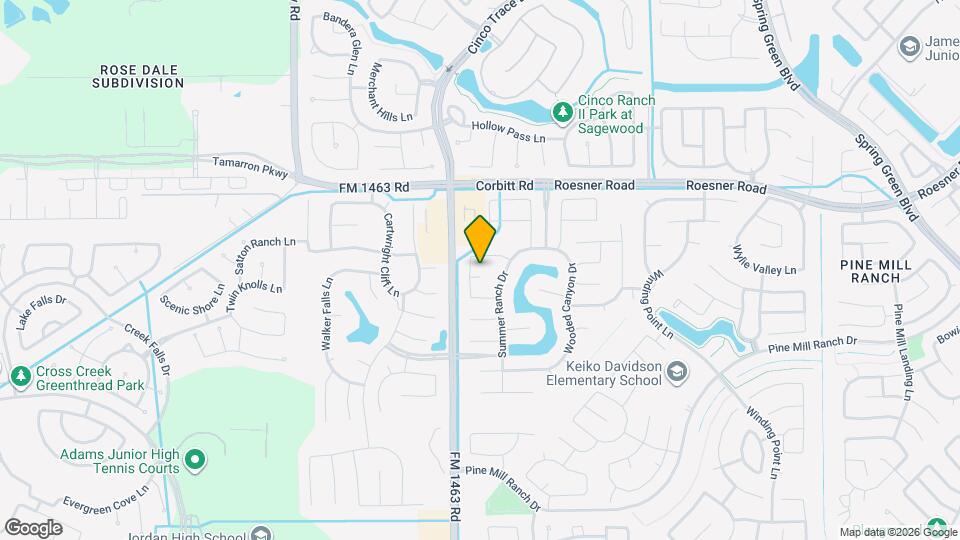27406 Starlight Canyon Ln Map and Location Details
