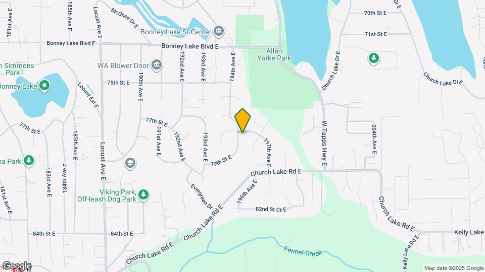 19401 78th St E Map and Location Details