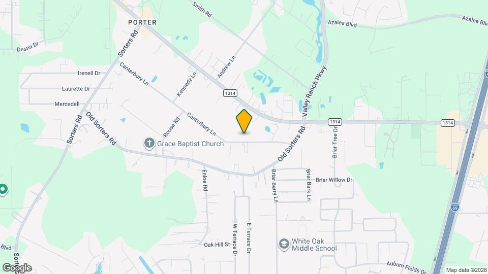 20729 Canterbury Ln Map and Location Details