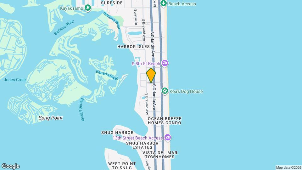 910 S Orlando Ave Map and Location Details