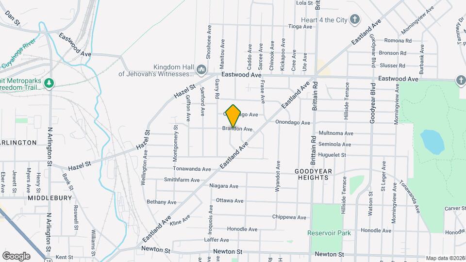 1300 Brandon Ave Mapa y Detalles de la Ubicación