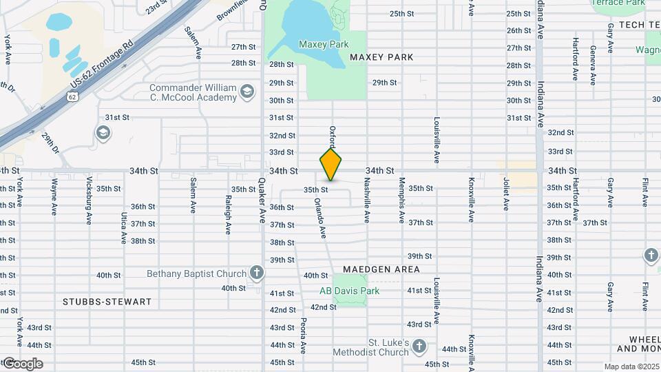 4114 35th St Map and Location Details