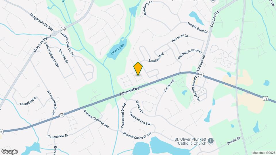 308 Gable Brook Dr SW Map and Location Details