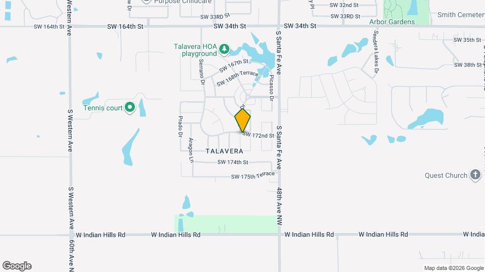 17300 Triana Dr Map and Location Details