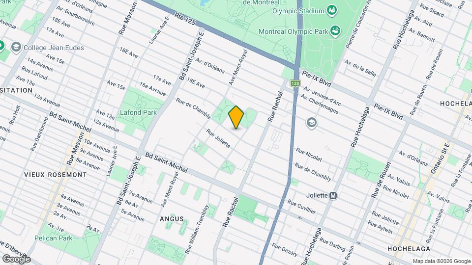 4205-4235 De Chambly Map and Location Details