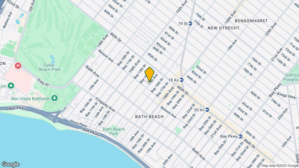 8663 17th Ave Mapa y Detalles de la Ubicación