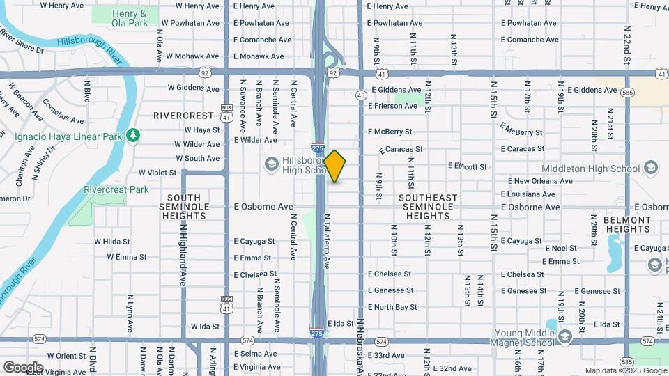804 E Louisiana Ave Map and Location Details