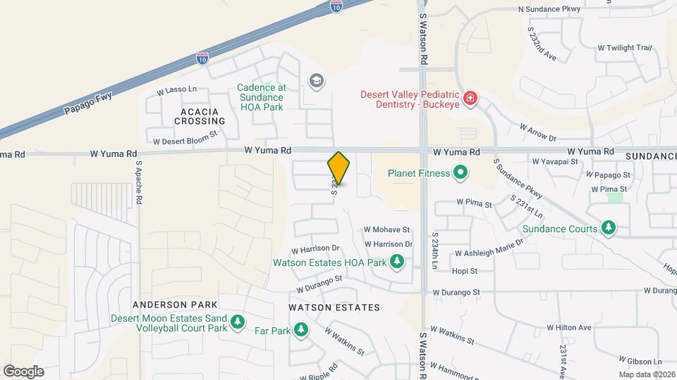 1429 S 237th Ln Map and Location Details