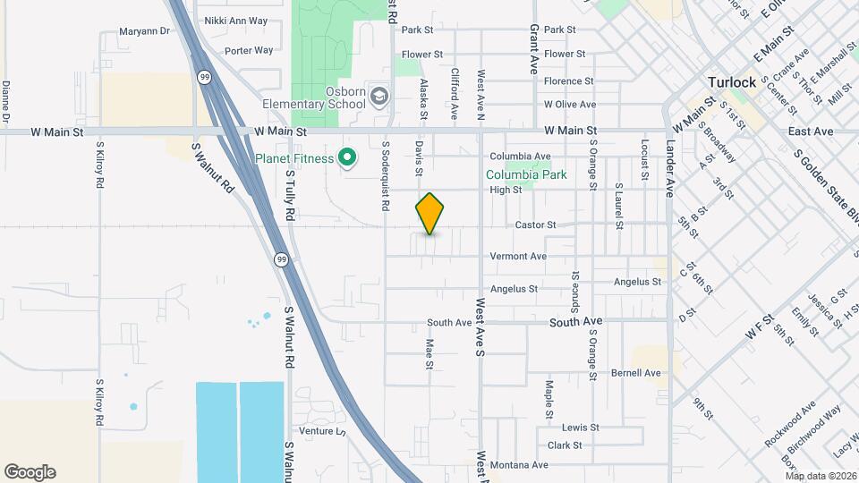 1055 Vermont Ave Map and Location Details