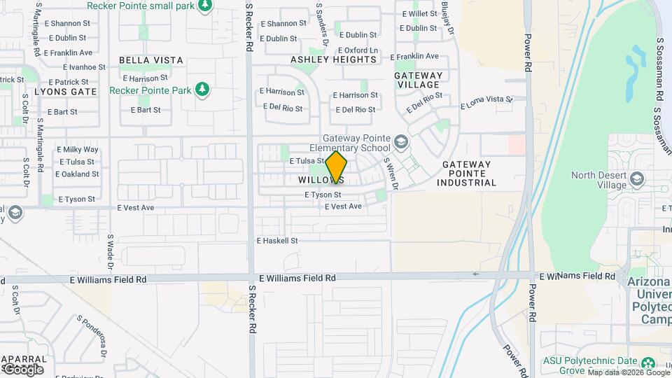 4241 E Carla Vista Dr Map and Location Details