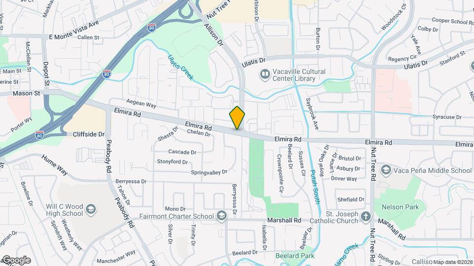 River Oak Apartments Map and Location Details