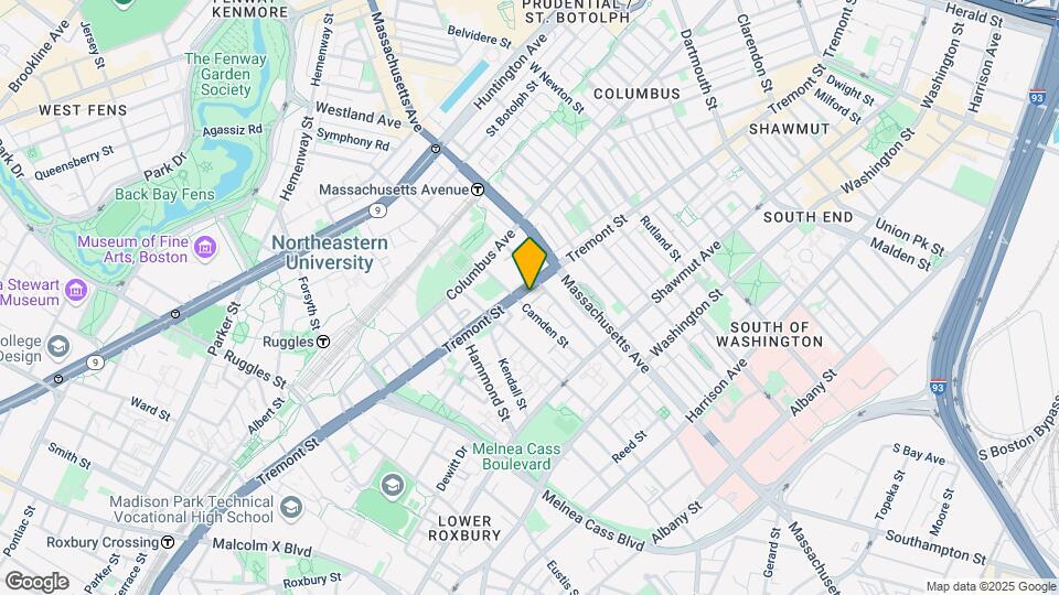 804 Tremont St Map and Location Details