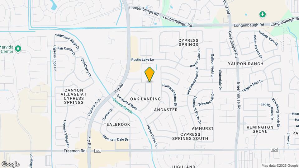 7547 Oakwood Canyon Dr Map and Location Details