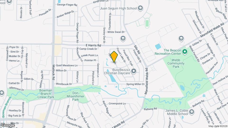 7232 Jurassic Dr Map and Location Details