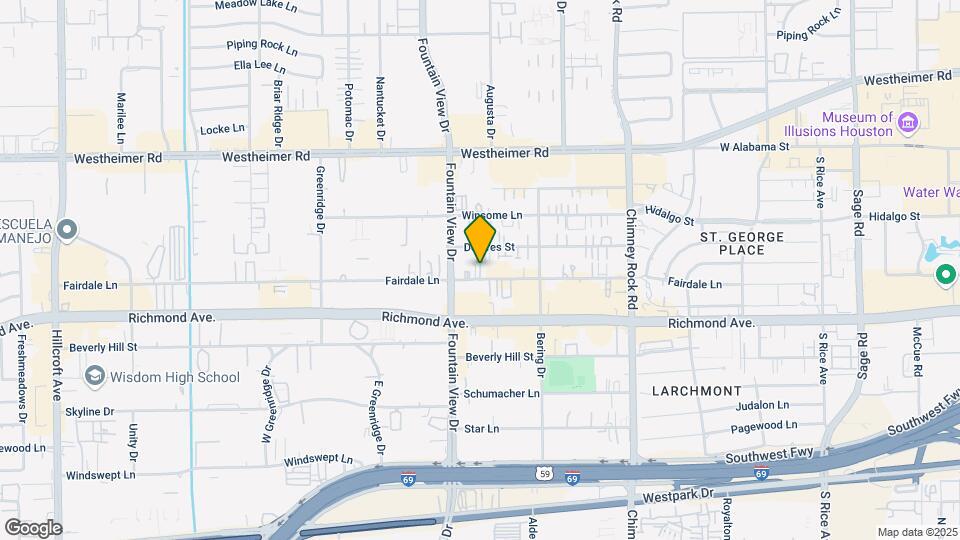 5920 Fairdale Ln Map and Location Details