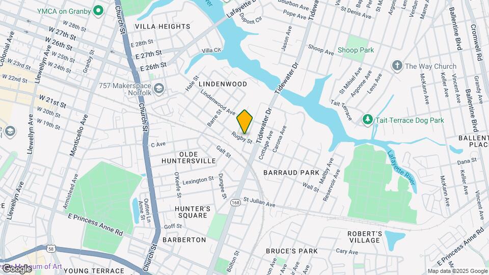 2401 Ruffin St Map and Location Details