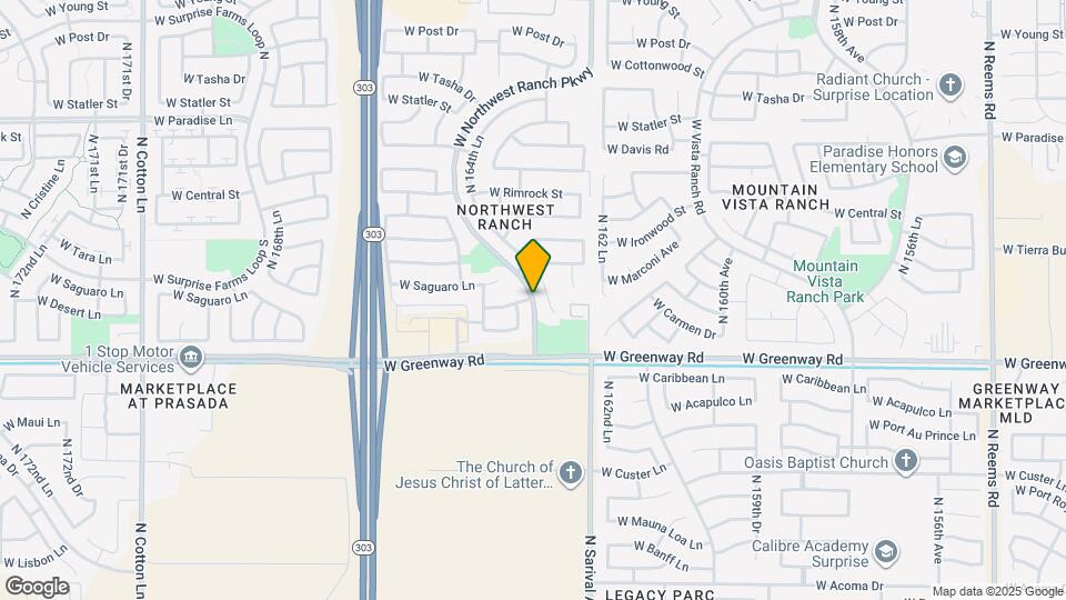 15481 W Carmen Dr Map and Location Details