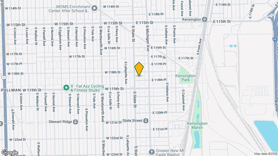 16 E 118th Pl Map and Location Details