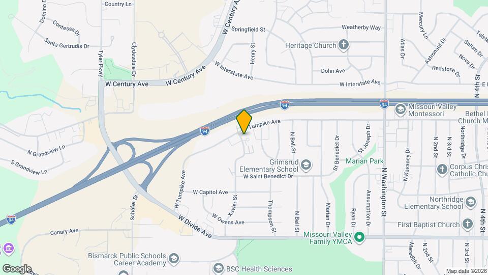 2141 Xavier St Map and Location Details