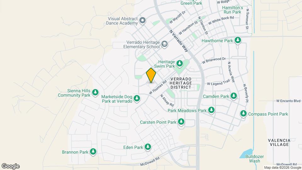 2445 N Maiden Ct Map and Location Details