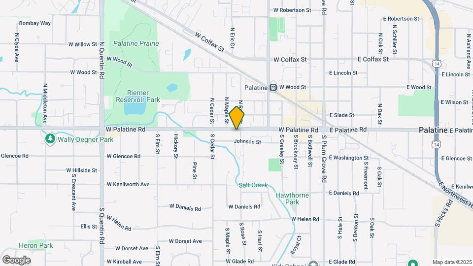 305 W Palatine Rd Map and Location Details