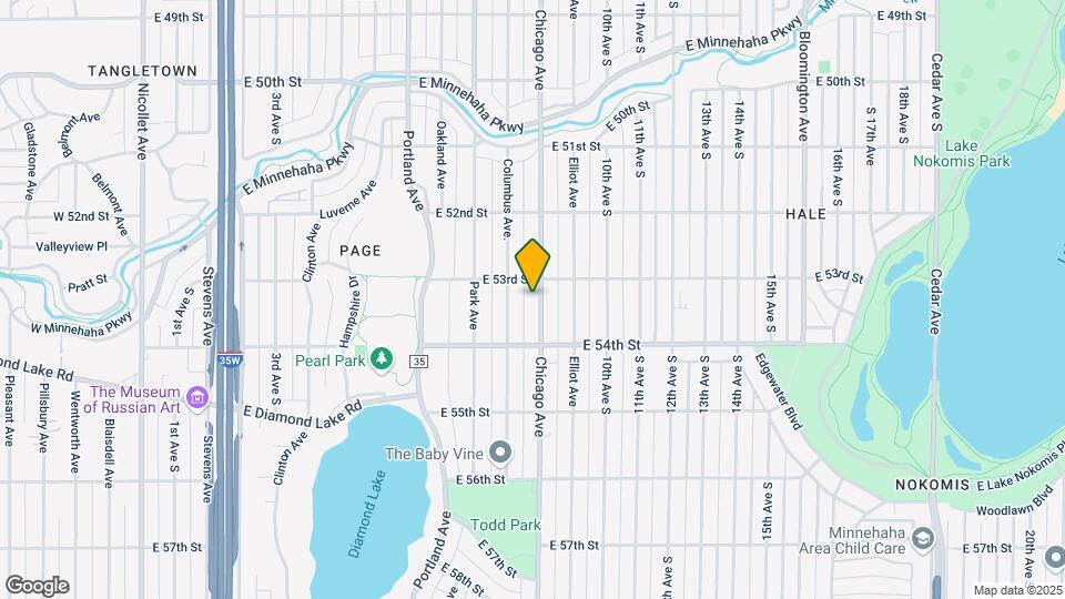 5316 Chicago Ave Map and Location Details
