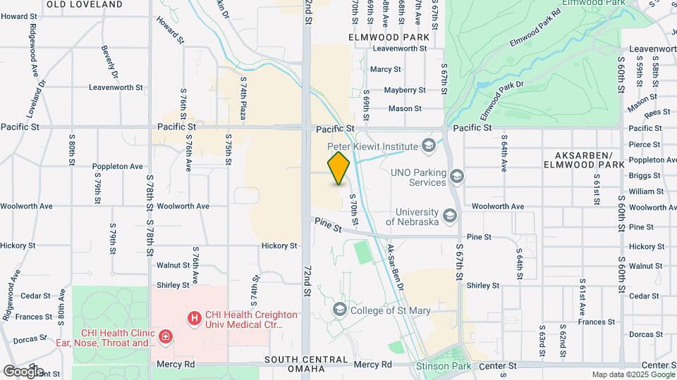 1330 S 70th St Map and Location Details