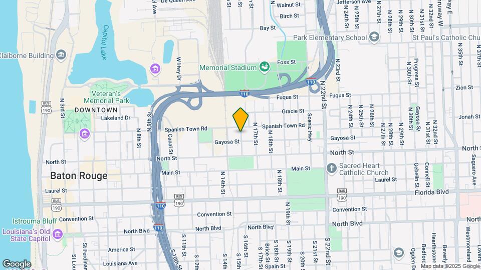 715 N 16th St Map and Location Details