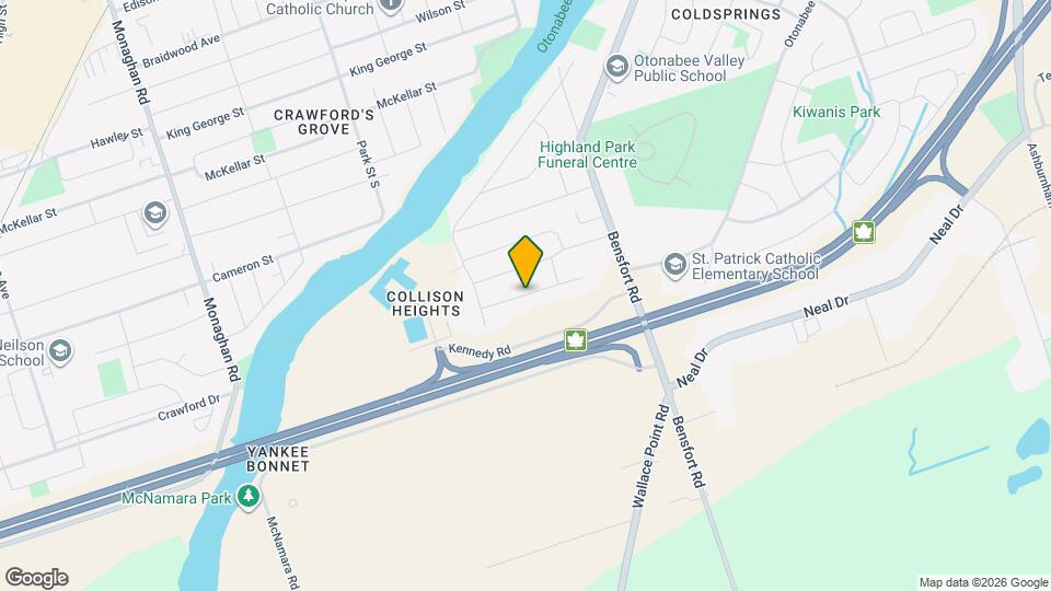 Denne Crescent Townhouse Map and Location Details