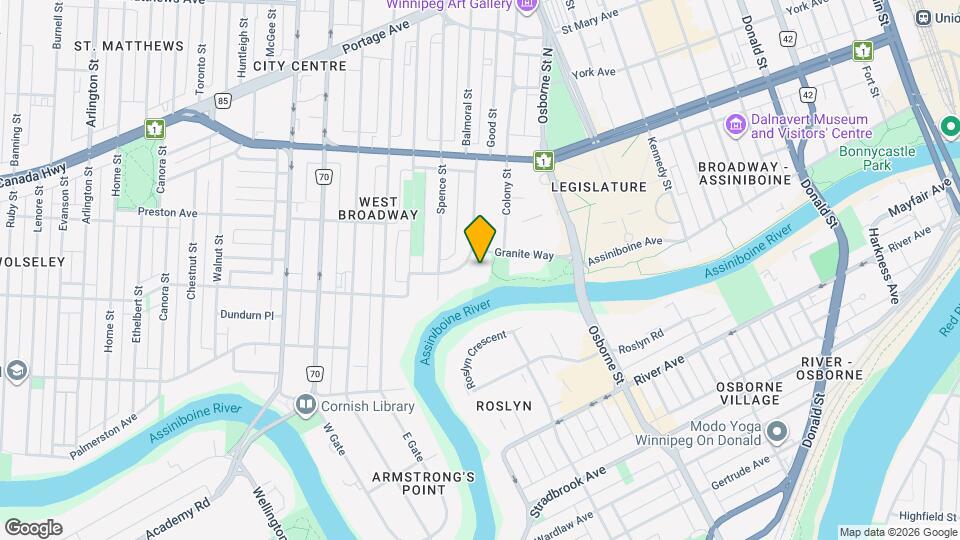 39 Balmoral St Map and Location Details