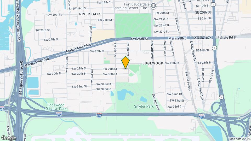 808 SW 29th St Map and Location Details