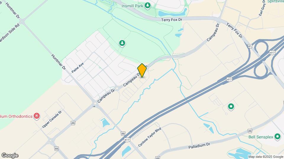1328 Creekway Private Map and Location Details