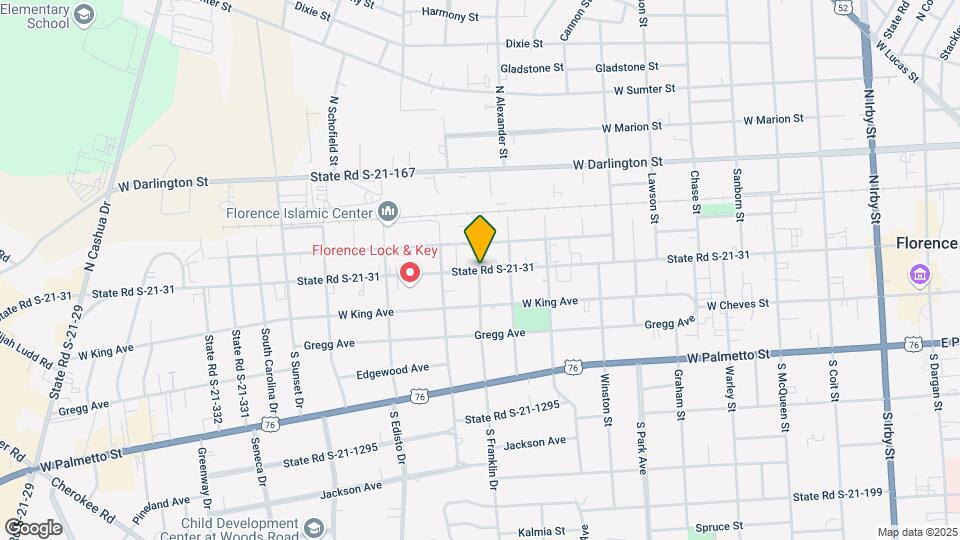10 N Franklin Dr Map and Location Details