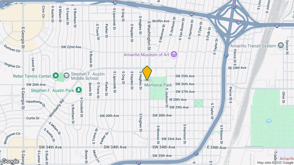 2422 S Washington St Map and Location Details