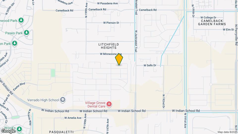 19648 W Roma Ave Map and Location Details