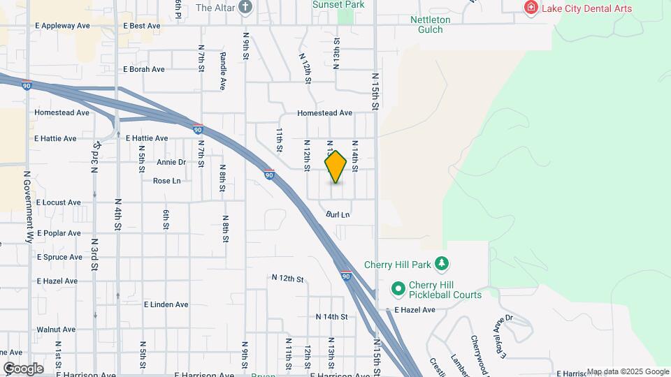 1904 13th St Map and Location Details