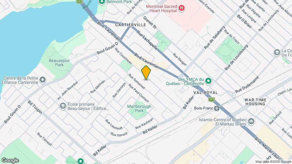 12072 Cousineau Rue Map and Location Details