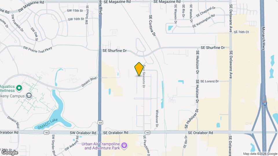 309 Spring Park Dr Mapa y Detalles de la Ubicación