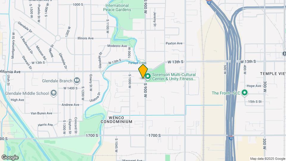 1386 S 900 W Map and Location Details