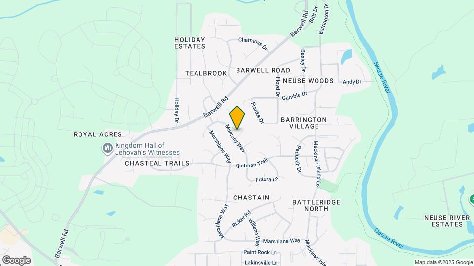 5828 Cherryrain Ct Map and Location Details