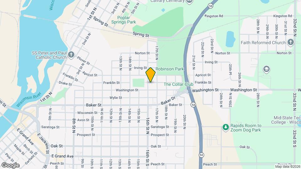 840 16th St N Map and Location Details