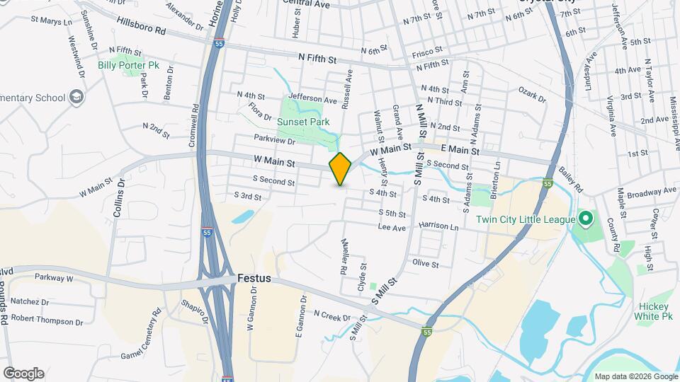 630 S 4th St, Unit 630 S. 4th St Festus Mapa y Detalles de la Ubicación