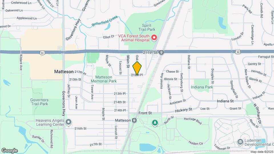 3529 212th Pl Map and Location Details