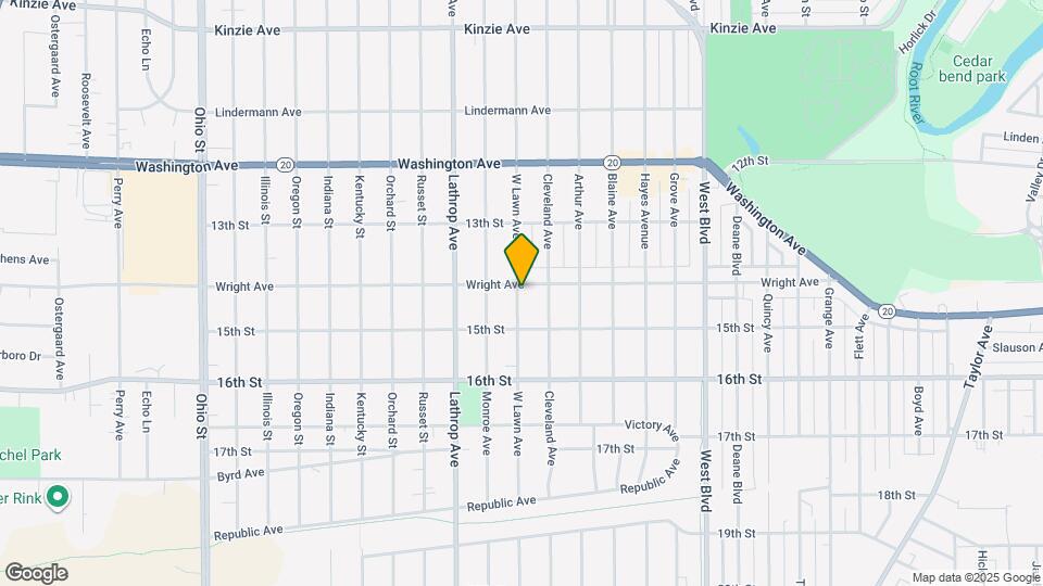 3623 Wright Ave Map and Location Details