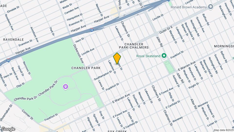 5519 Eastlawn St Mapa y Detalles de la Ubicación